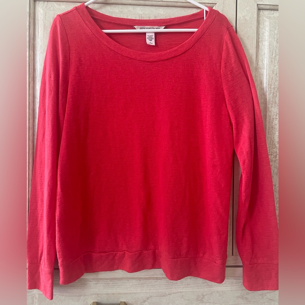 Victoria’s Secret red long sleeve shirt
